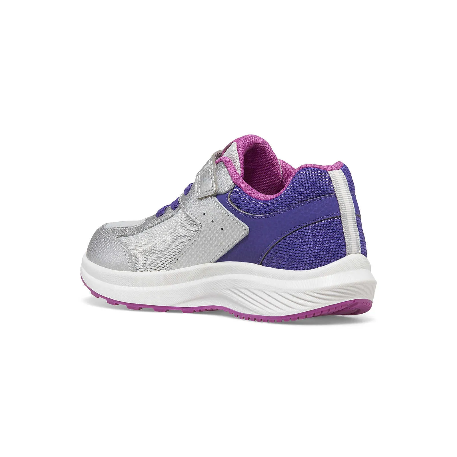 Saucony Schuhe Cohesion KDZ A/C Sneaker Lila/Silber/Rosa (10.5c-3J)