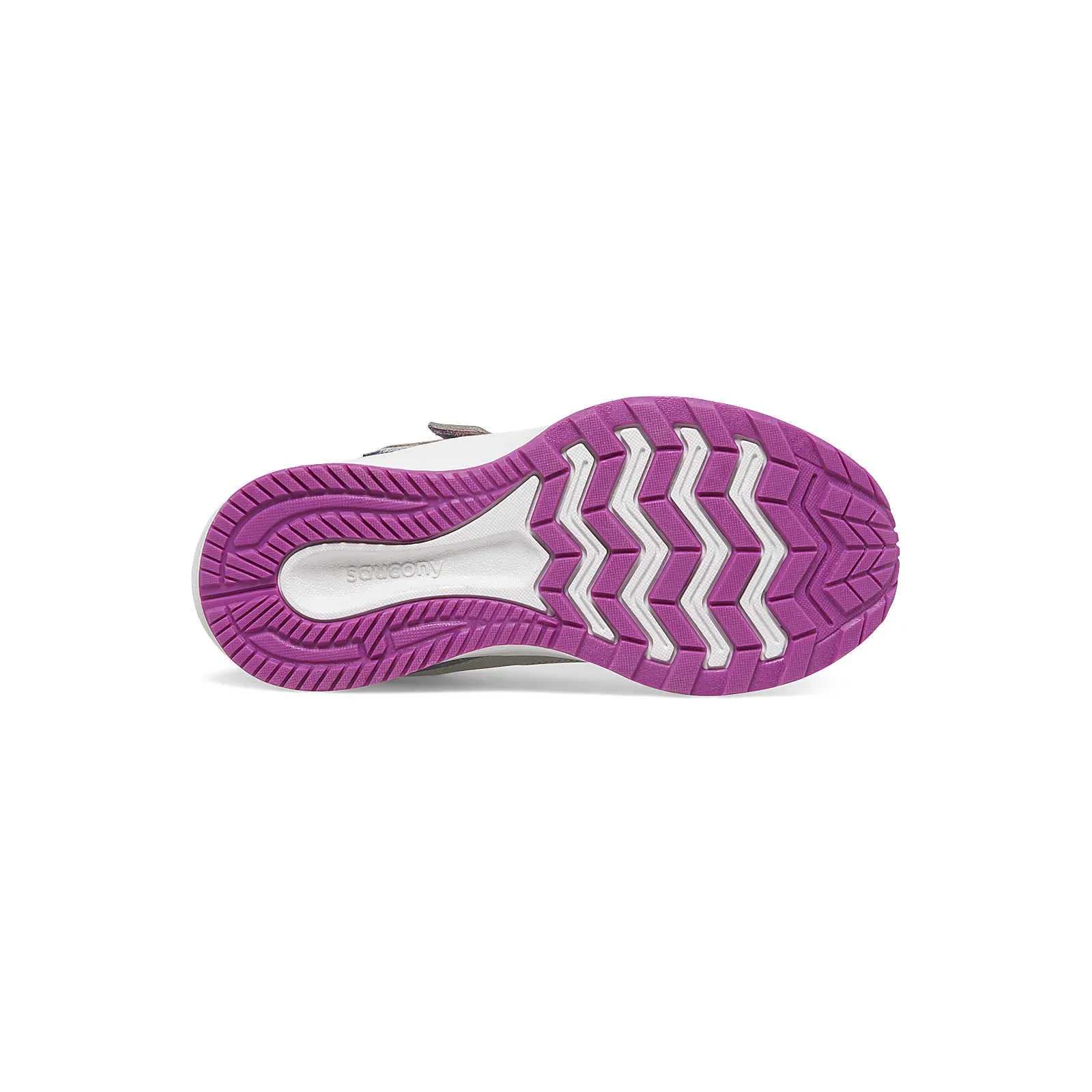 Saucony Schuhe Cohesion KDZ A/C Sneaker Lila/Silber/Rosa (10.5c-3J)