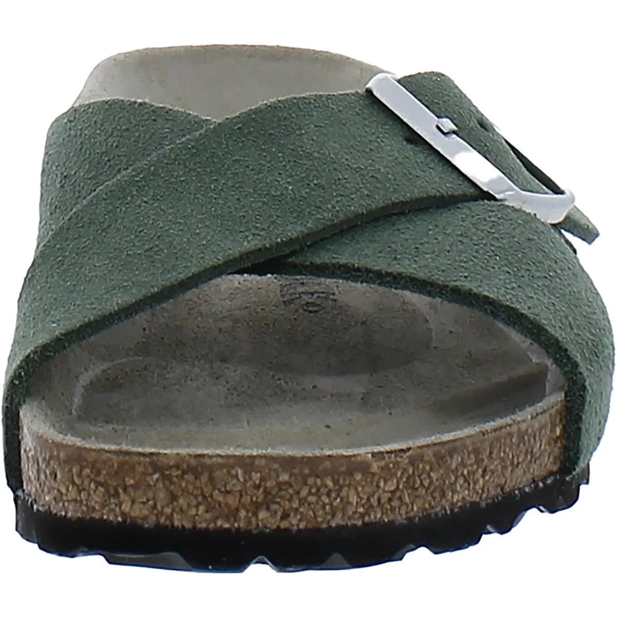 Siena Damen-Leder-Slide-Sandalen für den Casual-Look