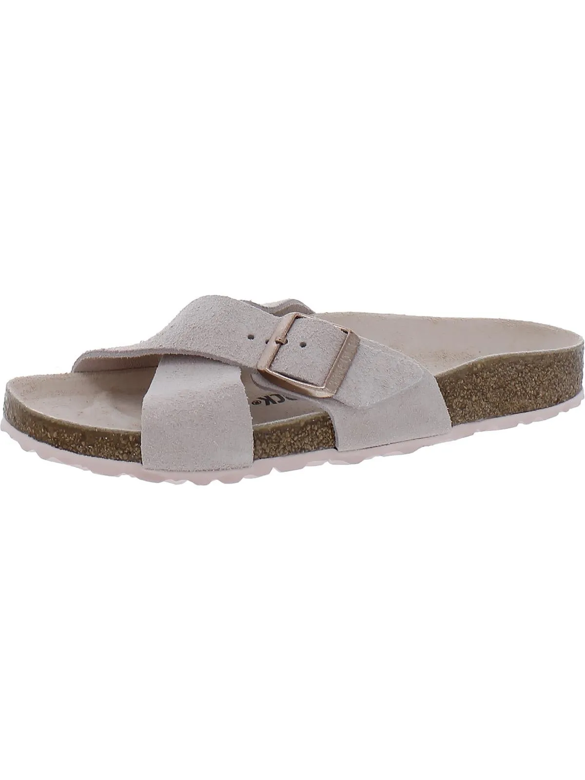 Siena Damen-Leder-Slide-Sandalen für den Casual-Look