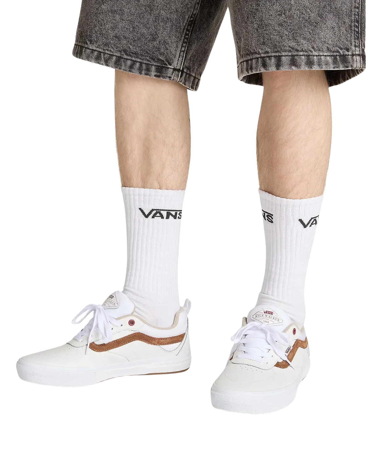 Skate Kyle Walker Schuhe in Weiß & Rot