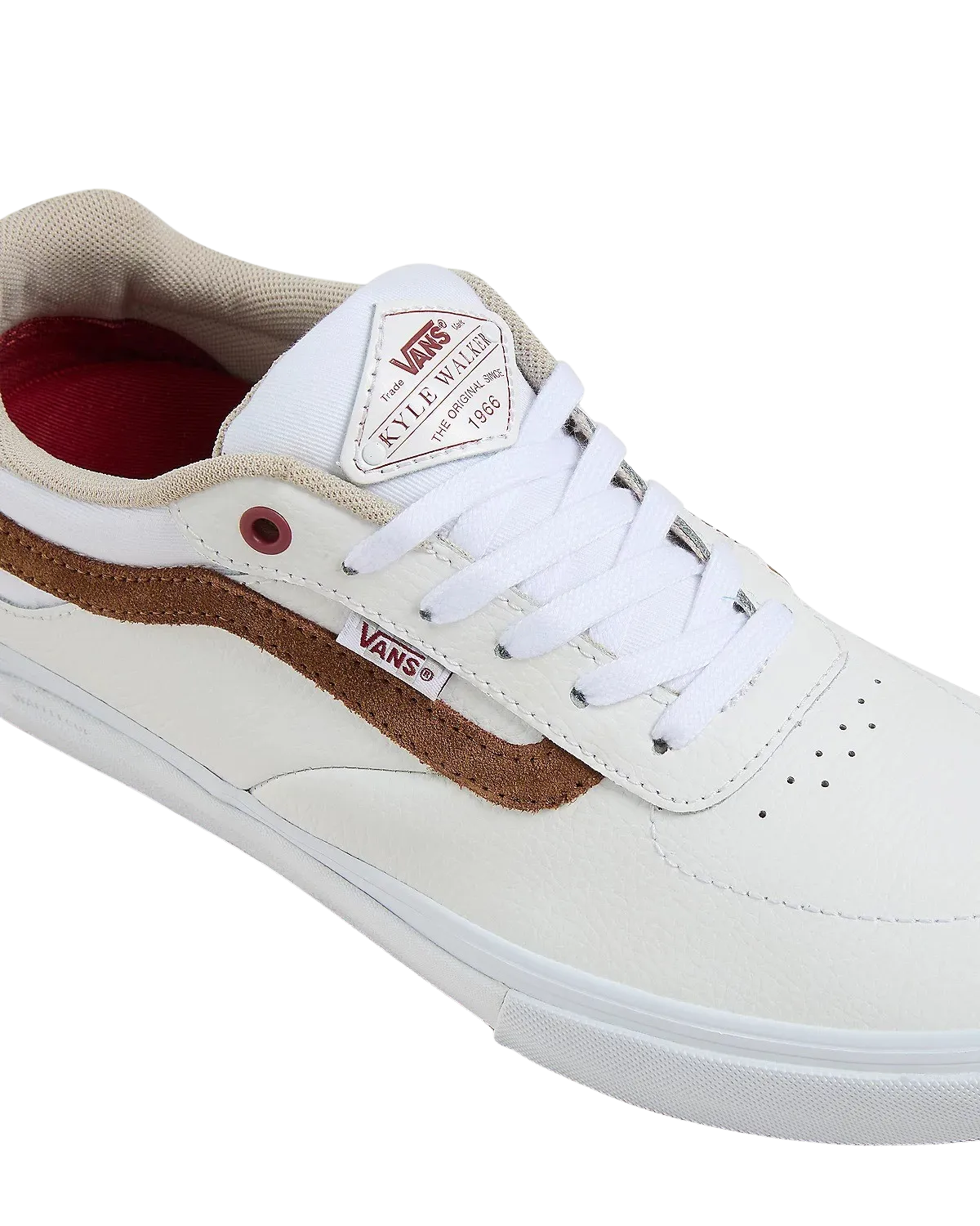 Skate Kyle Walker Schuhe in Weiß & Rot