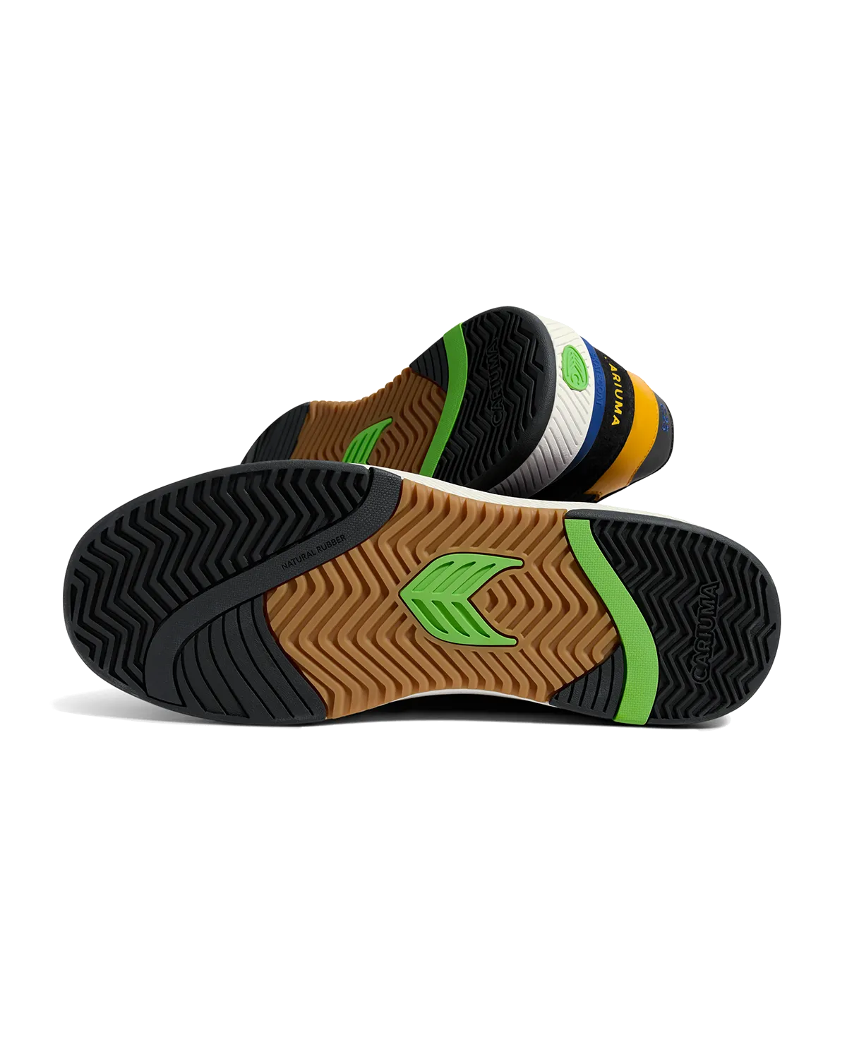 Skategoat C25 Schuhe in Schwarz, Gelb & Elfenbein