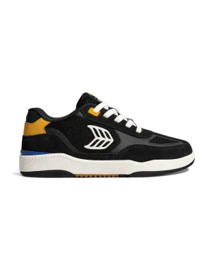 Skategoat C25 Schuhe in Schwarz, Gelb & Elfenbein