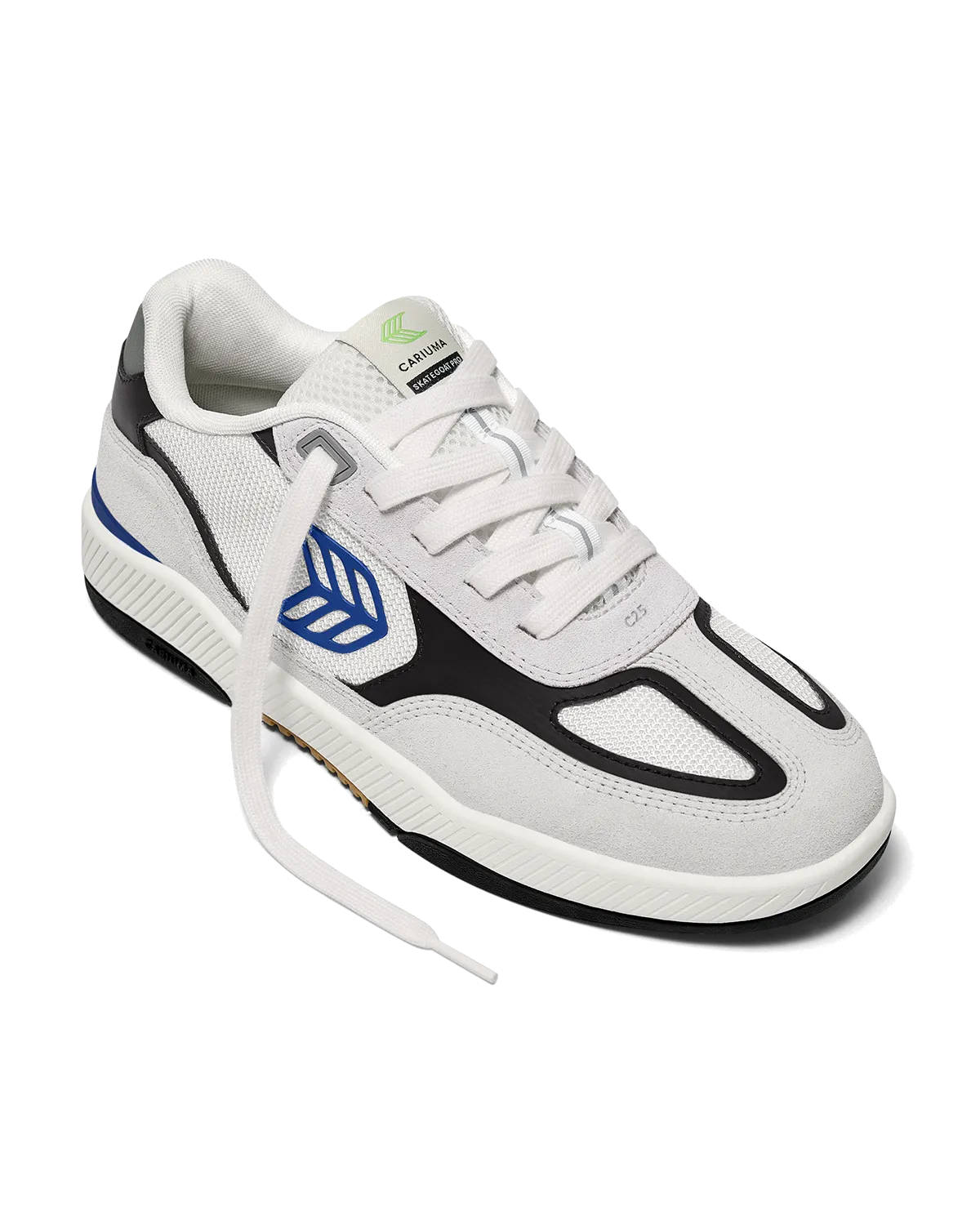 Skategoat C25 Schuhe in Rauchweiß, Schwarz & Blau