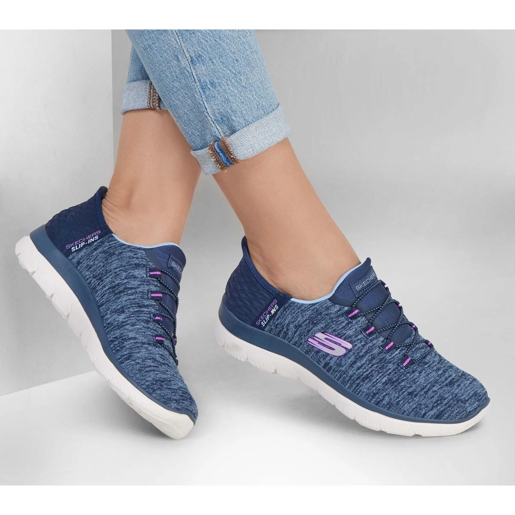 SKECHERS SLIP-INS: SUMMITS - STRAHLENDER SCHLEIER DAMEN
