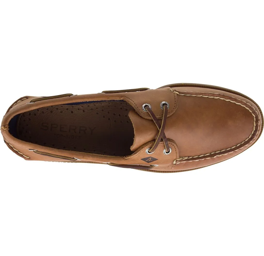 Sperry Herren Authentic Original Leder Bootsschuh Sahara Tan