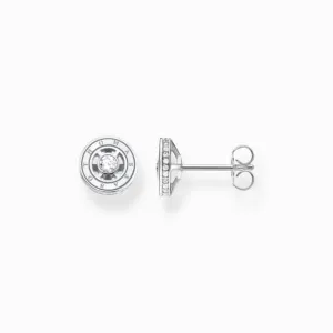 Sterling Silber Weiße Steine Ohrstecker H2062-051-14 Thomas Sabo Ohrringe