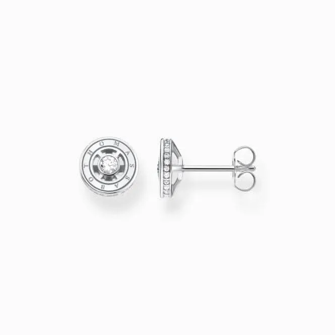 Sterling Silber Weiße Steine Ohrstecker H2062-051-14 Thomas Sabo Ohrringe
