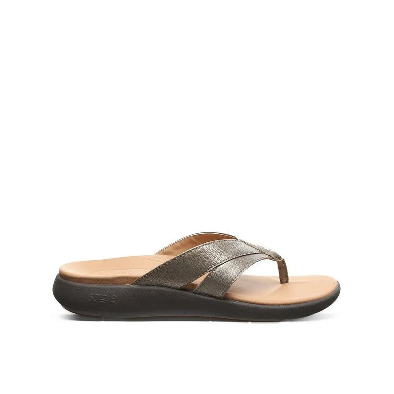 Strole Casual Schuhe Damen Bliss Leder-Obermaterial Flip-Flop S761W