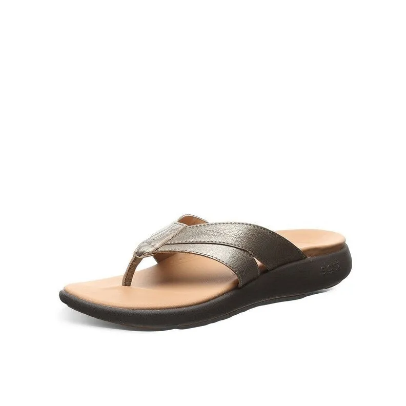 Strole Casual Schuhe Damen Bliss Leder-Obermaterial Flip-Flop S761W
