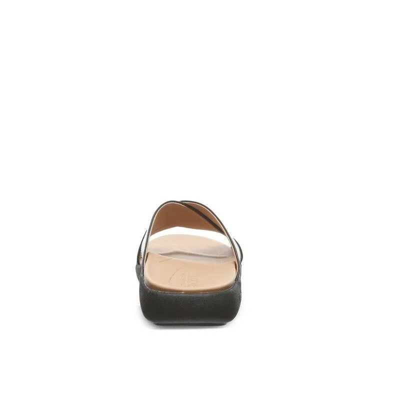 Strole Casual Schuhe Damen Delta Leder Schlupf-Slipper S845W