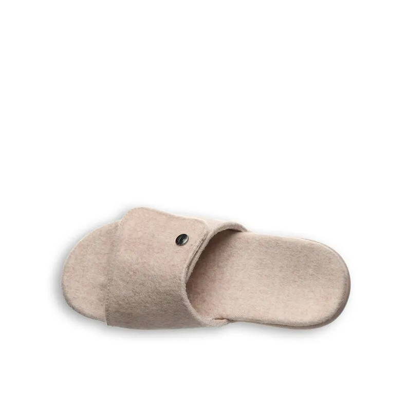Strole Casual Schuhe Damen Den Slide Sandale Melton Wolle S779W
