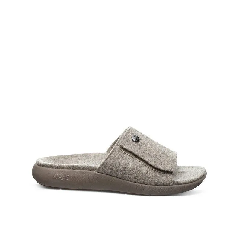 Strole Casual Schuhe Damen Den Slide Sandale Melton Wolle S779W