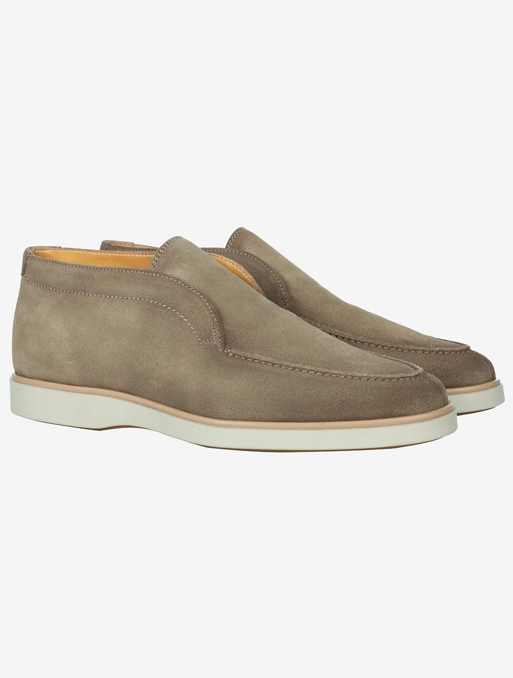 Suede Open Walker Karamell