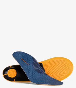 Superfeet Work Slim-Fit Dämpfungseinlegesohlen (Gelb Blau)