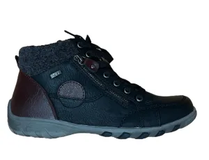 TAXI Schuhe Naomi-02T Schwarz/Bordeaux