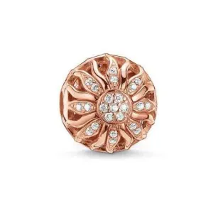 Thomas Sabo 18K Rose Gold Sterling Silver Karma Bead Sunshine K0060-416-14