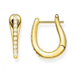 Thomas Sabo Klassische Gold Creolen Ohrringe CR629-414-14 Thomas Sabo Ohrringe