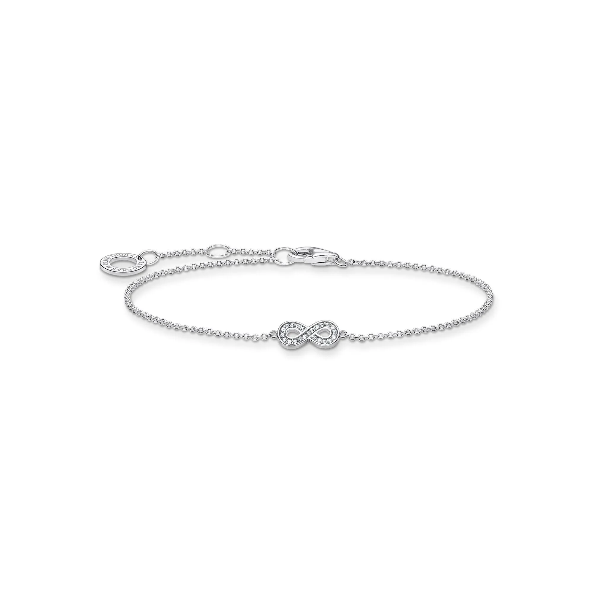 Thomas Sabo Schmuck Thomas Sabo Charm Club Armband aus Sterling Silber mit Unendlichkeits-Symbol