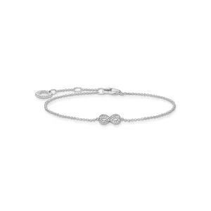 Thomas Sabo Schmuck Thomas Sabo Charm Club Armband aus Sterling Silber mit Unendlichkeits-Symbol