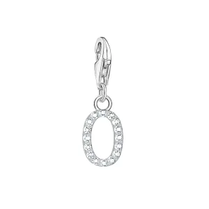 Thomas Sabo Schmuck Thomas Sabo Charmista Anhänger aus Sterling Silber mit Buchstaben O