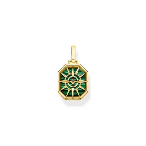 Thomas Sabo Schmuck Thomas Sabo Vergoldetes Sterlingsilber Kleines Kompass-Stern-Anhänger