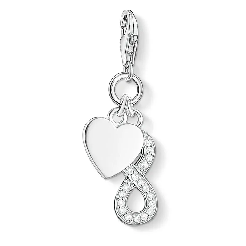 Thomas Sabo Schmuck Thomas Sabo - Herz mit Unendlichkeits-Anhänger