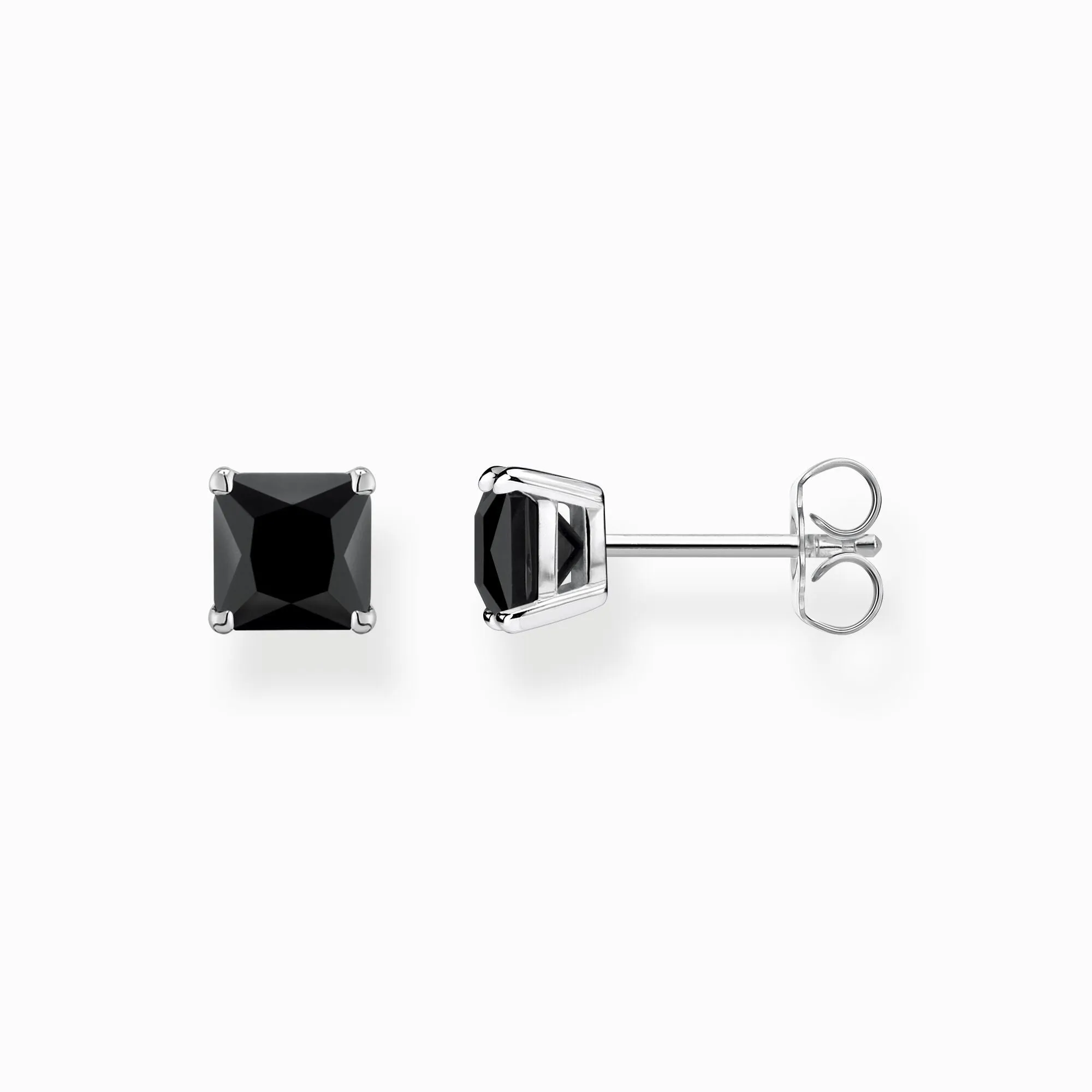 Thomas Sabo Schmuck Thomas Sabo Sterling Ohrstecker mit schwarzem Stein