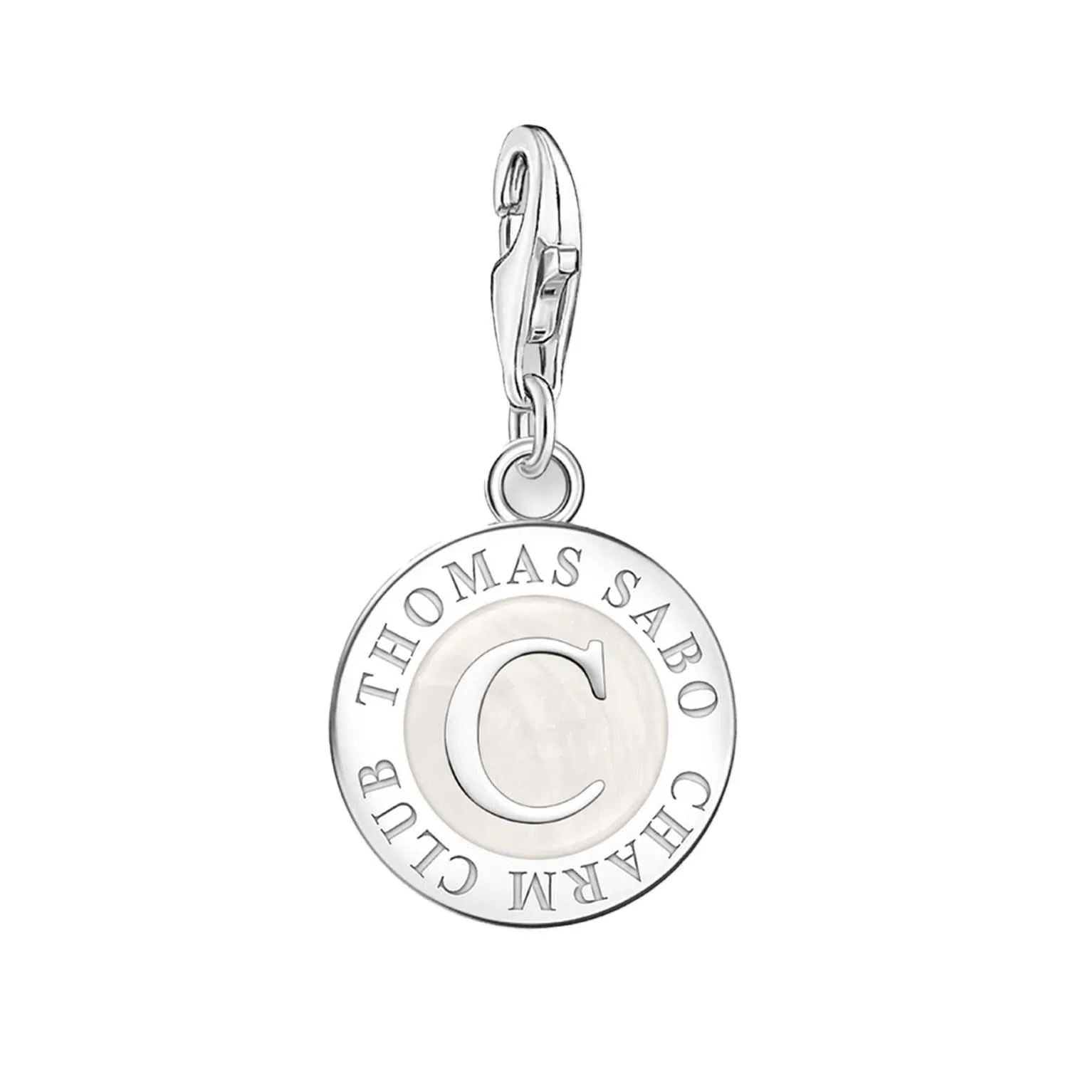 Thomas Sabo Schmuck Thomas Sabo Sterling Silber Charmista Mitglied Charm Münze