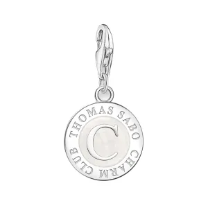 Thomas Sabo Schmuck Thomas Sabo Sterling Silber Charmista Mitglied Charm Münze