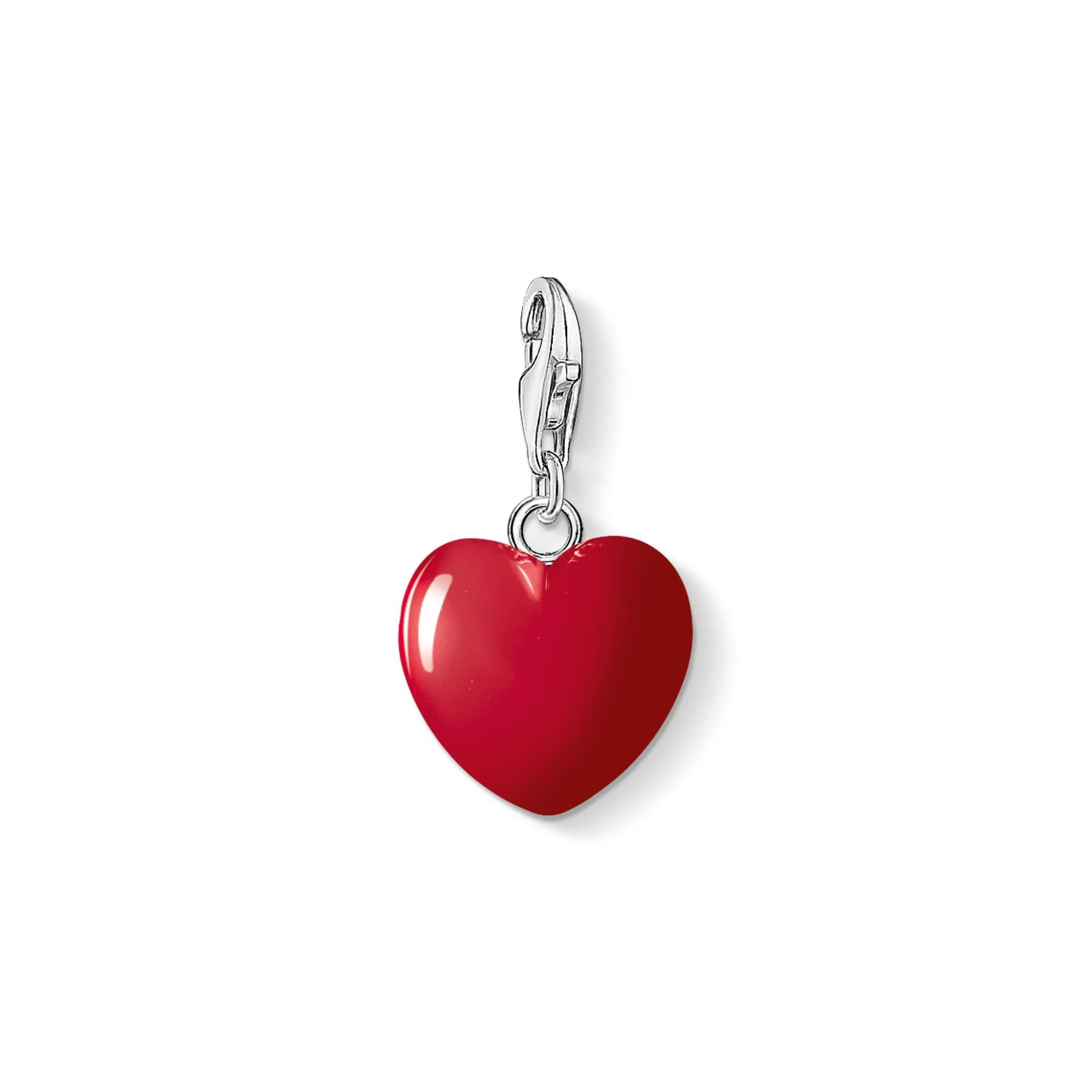 Thomas Sabo Schmuck Thomas Sabo Sterling Silber Rotes Herz Anhänger