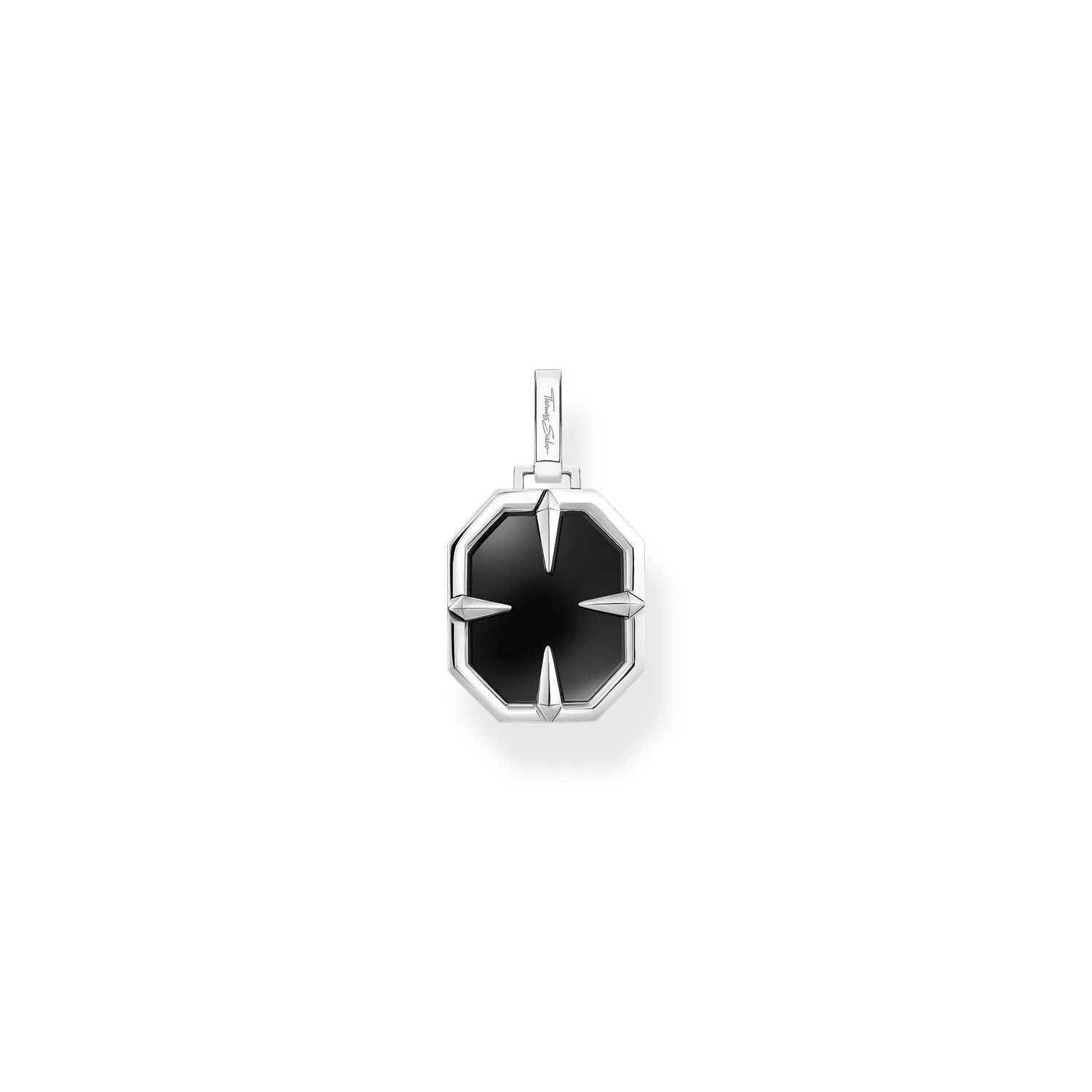 Thomas Sabo Herren Anhänger Schmuck Anhänger Kompass Silber