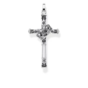 Thomas Sabo Herren Anhänger Schmuck Anhänger Kreuz & Krone