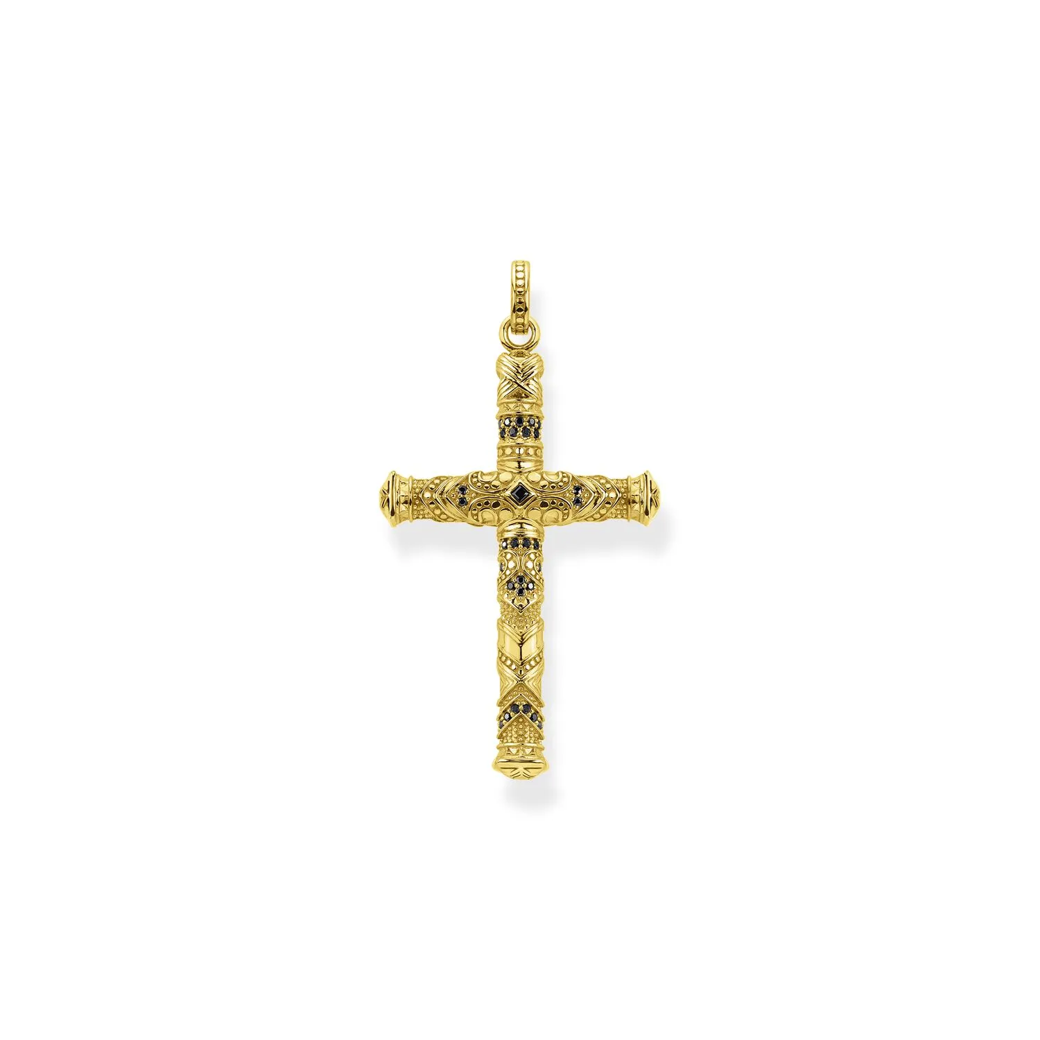 Thomas Sabo Herrenanhänger Schmuck Anhänger Kreuz Gold