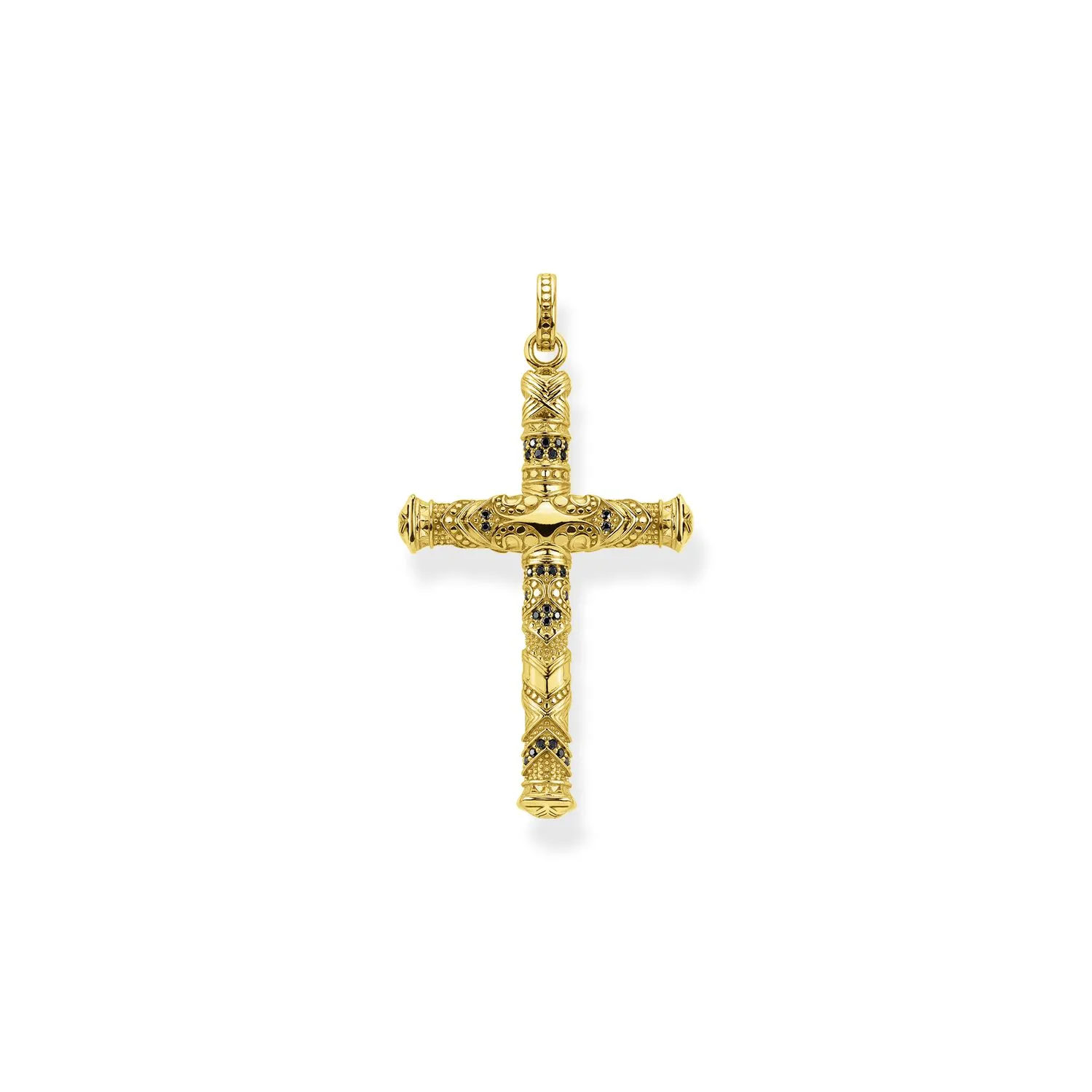 Thomas Sabo Herrenanhänger Schmuck Anhänger Kreuz Gold