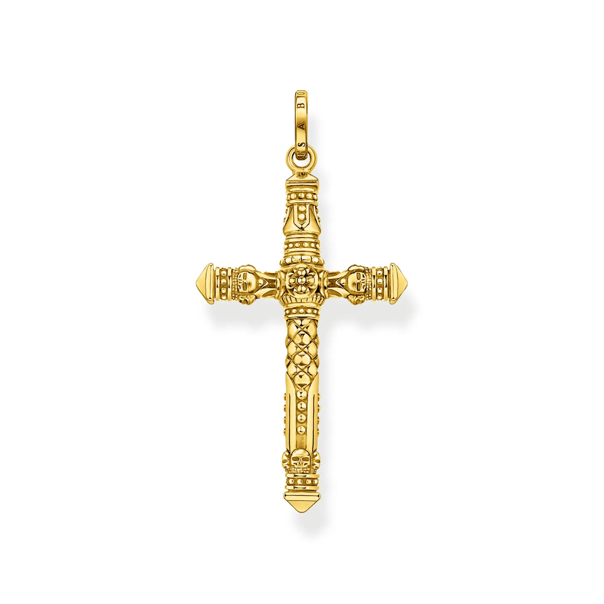 Thomas Sabo Herren Anhänger Schmuck Anhänger Kreuz Gold