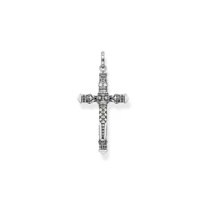 Thomas Sabo Herrenanhänger Schmuck Anhänger Kreuz Silber