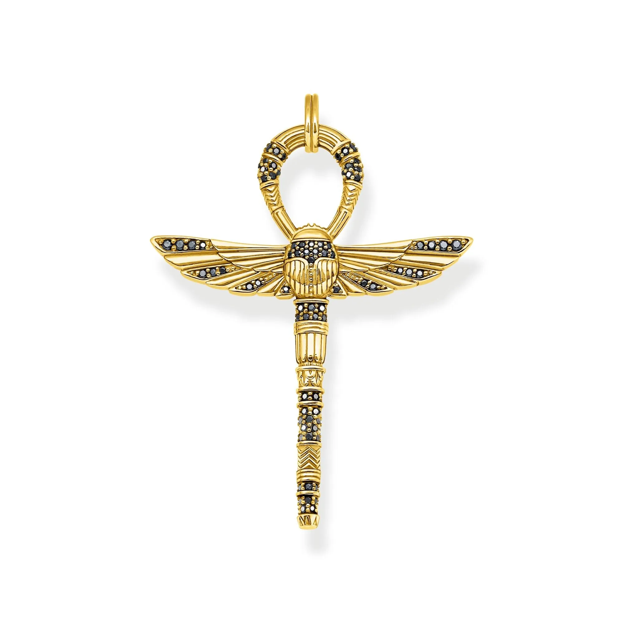 Thomas Sabo Herrenanhänger Schmuck Anhänger ägyptisches Lebenskreuz Gold