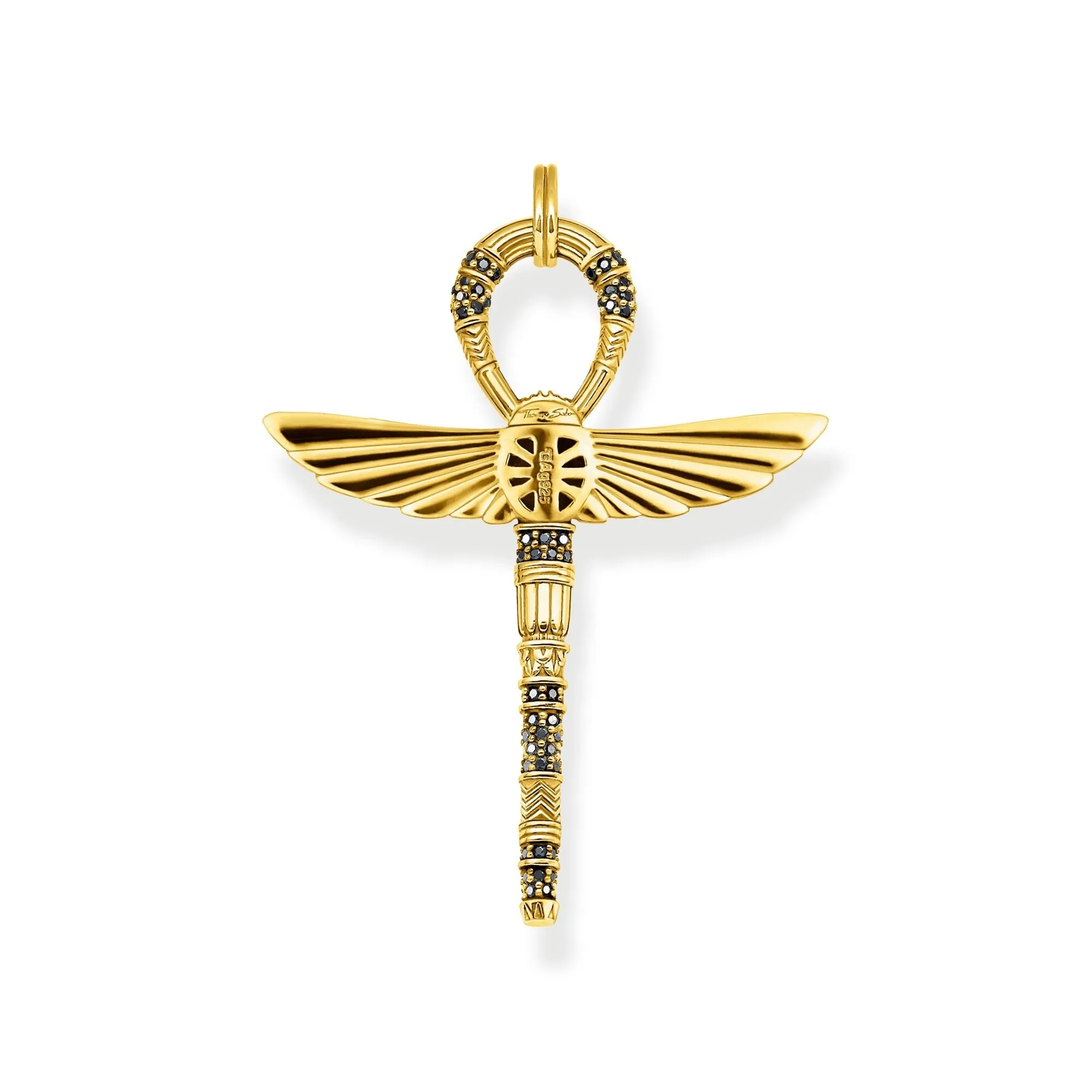 Thomas Sabo Herrenanhänger Schmuck Anhänger ägyptisches Lebenskreuz Gold