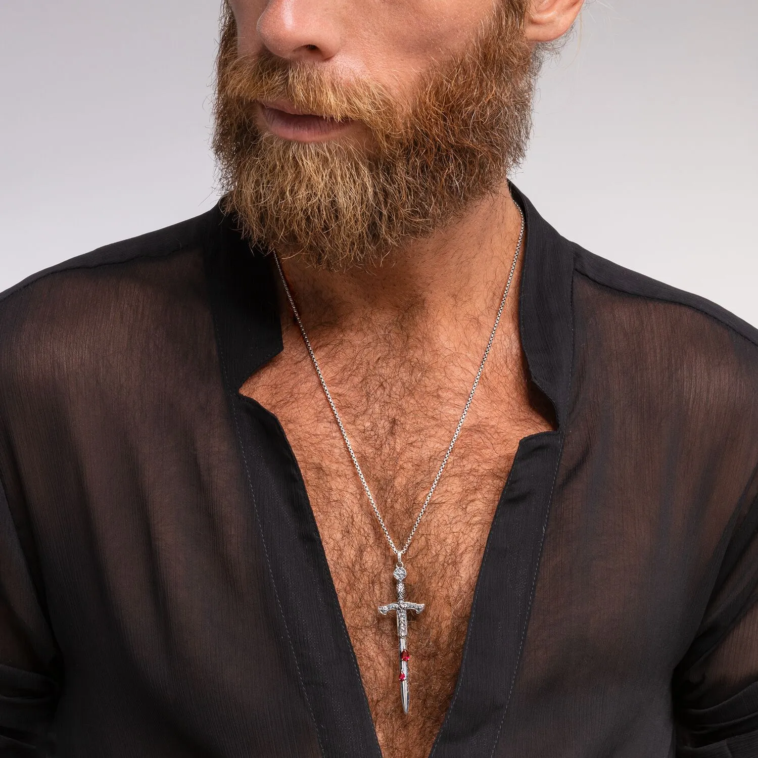 Thomas Sabo Herrenanhänger Schmuck Anhänger Schwert