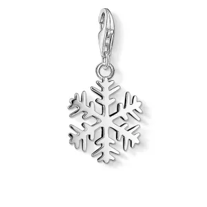 Thomas Sabo Silberschmuck Sterling Silber Thomas Sabo Charm Club Schneekristall