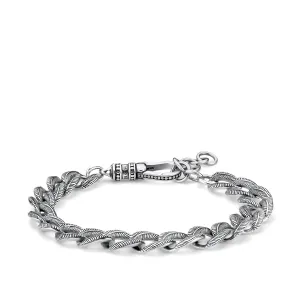 Thomas Sabo Damenarmband Schwarzsilber Armband