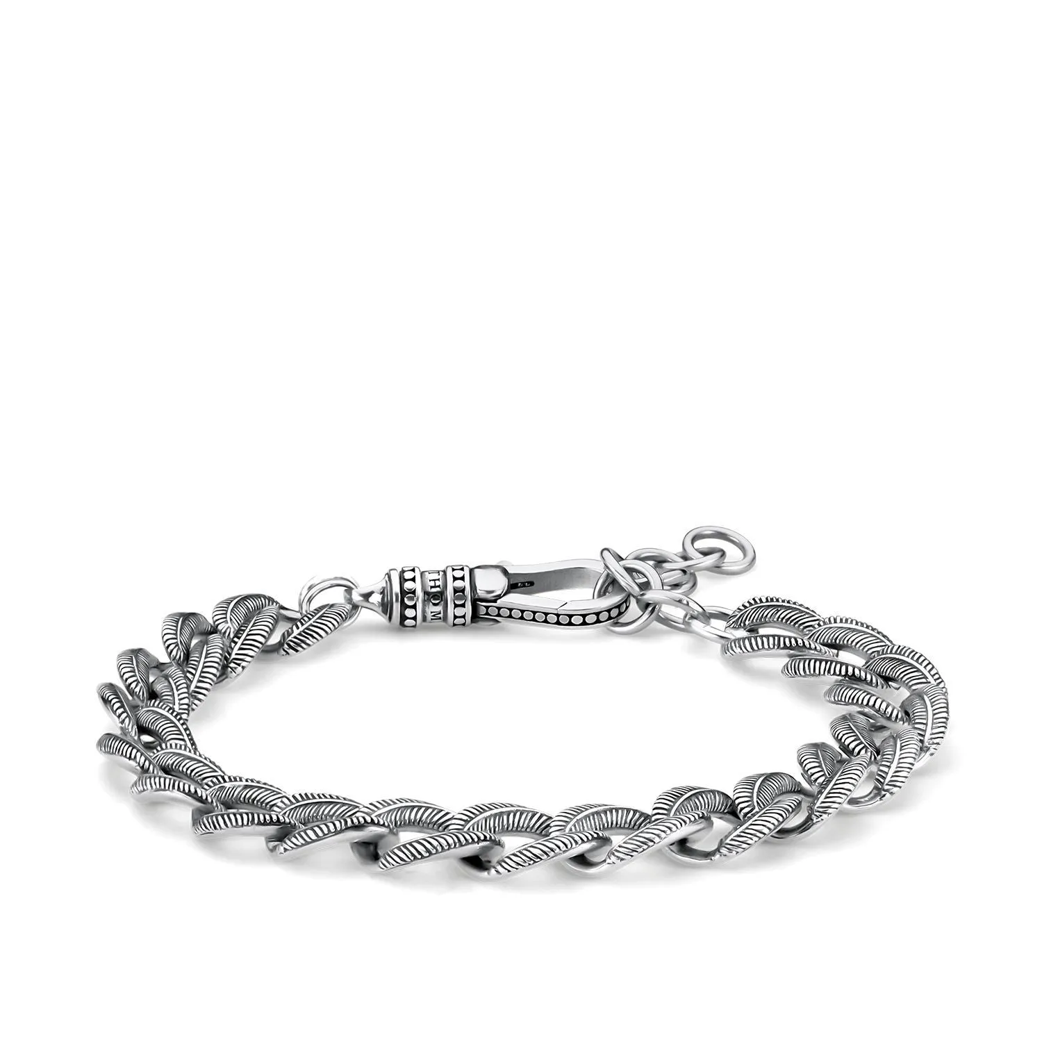 Thomas Sabo Damenarmband Schwarzsilber Armband