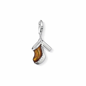 Thomas Sabo Heeled Clog Sterling Silver Charm 0739-007-2