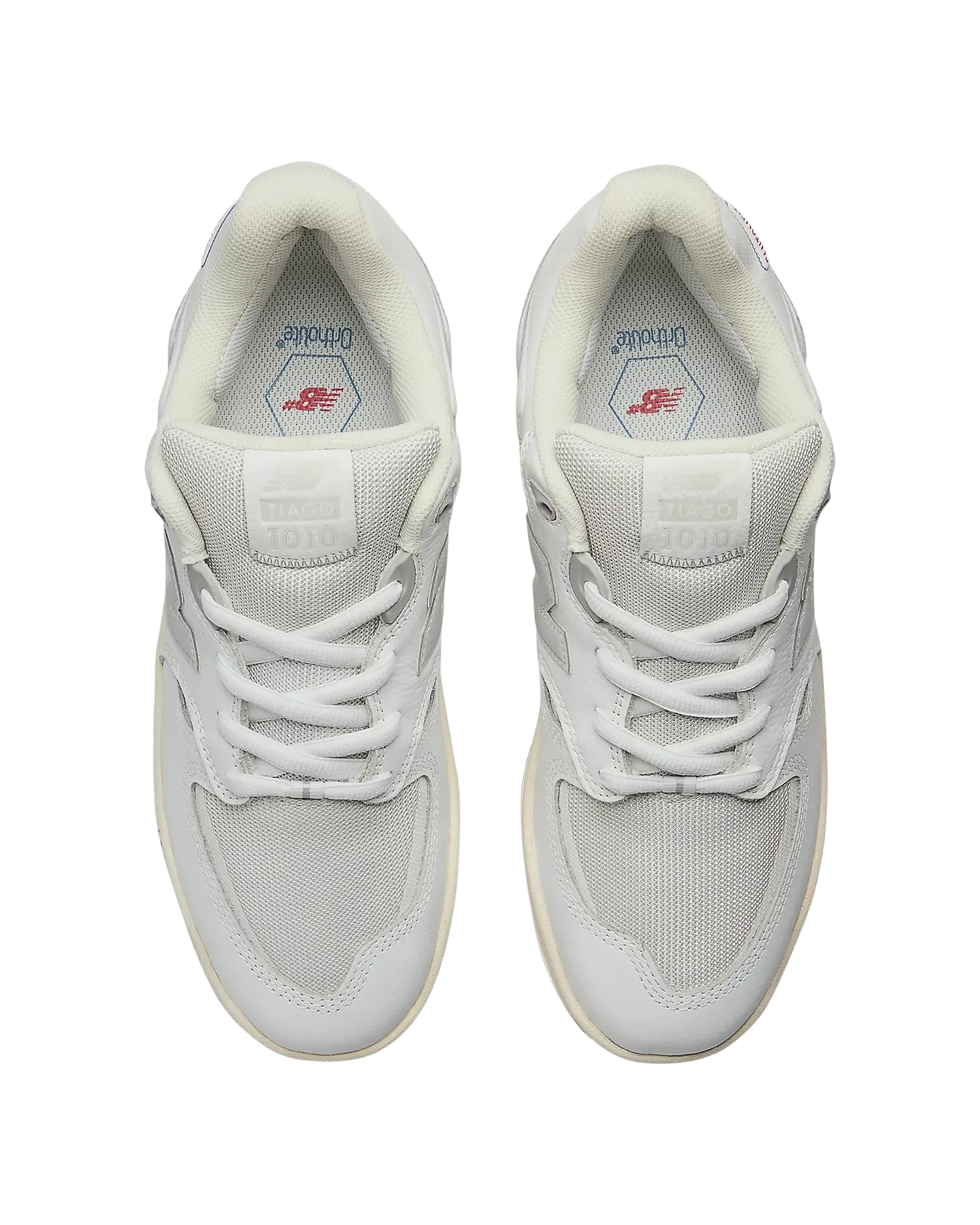 Tiago Lemos 1010 Signatur-Schuhe in Weiß & Grau