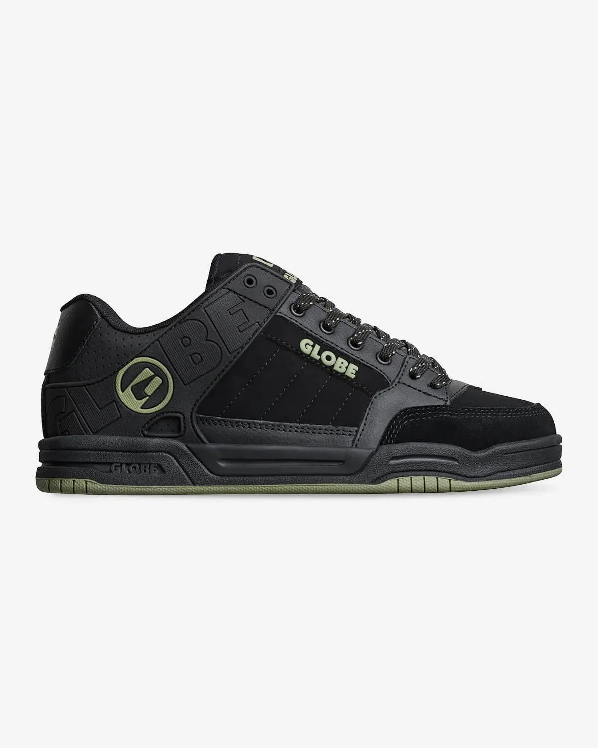 Tilt Schuhe in Schwarz & Olive