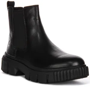 Timberland Greyfield Chelsea A5ZCG in Schwarz für Damen Schuhe Timberland