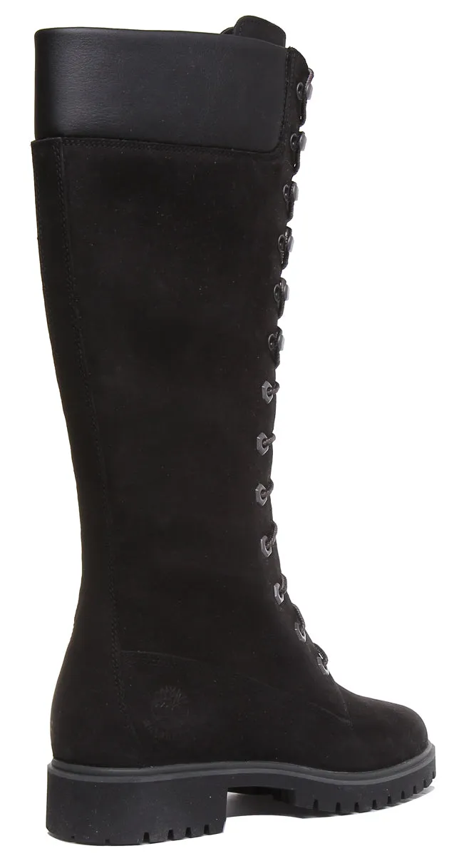 Timberland Premium 14 Zoll Hohe Stiefel In Schwarz Für Damen Schuhe Timberland