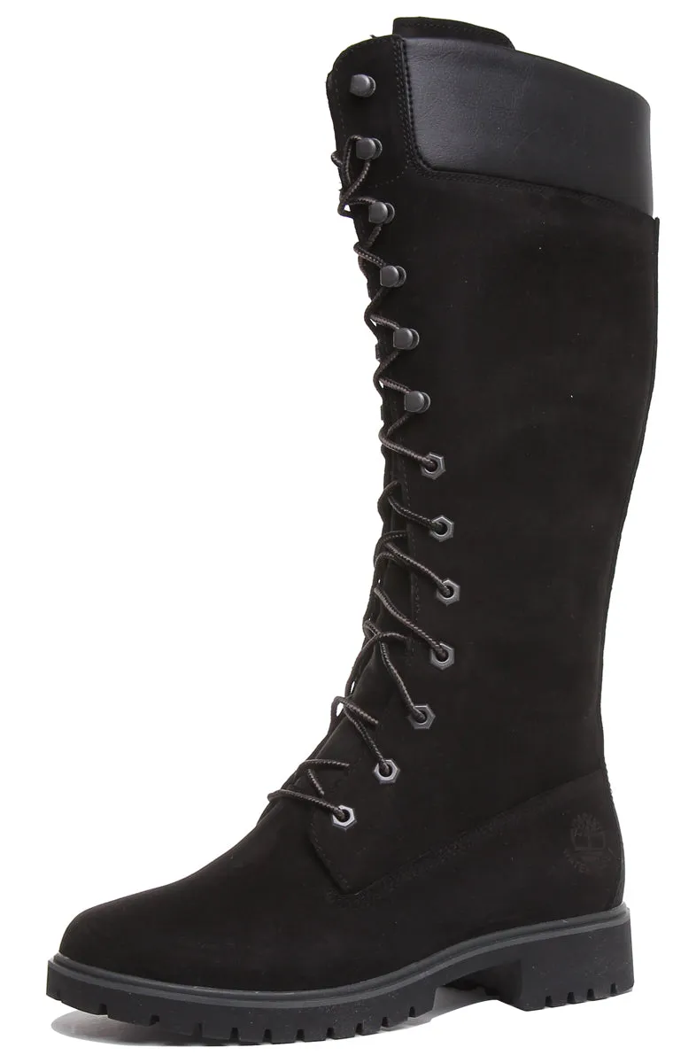 Timberland Premium 14 Zoll Hohe Stiefel In Schwarz Für Damen Schuhe Timberland